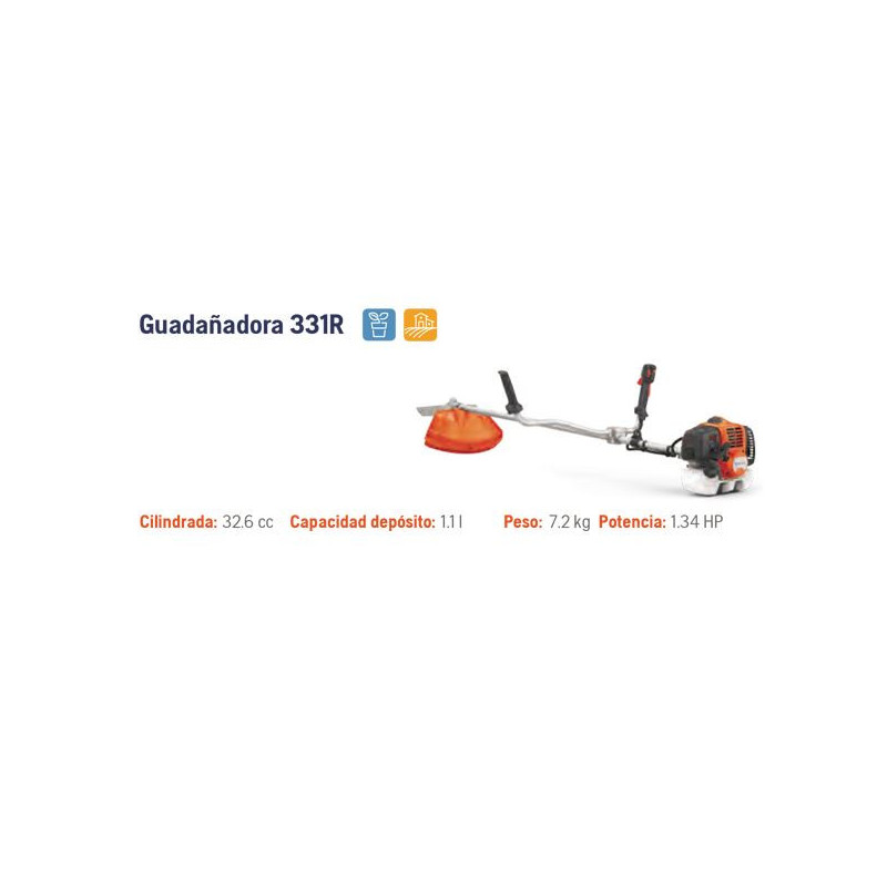 Guadañadora husqvarna 331r